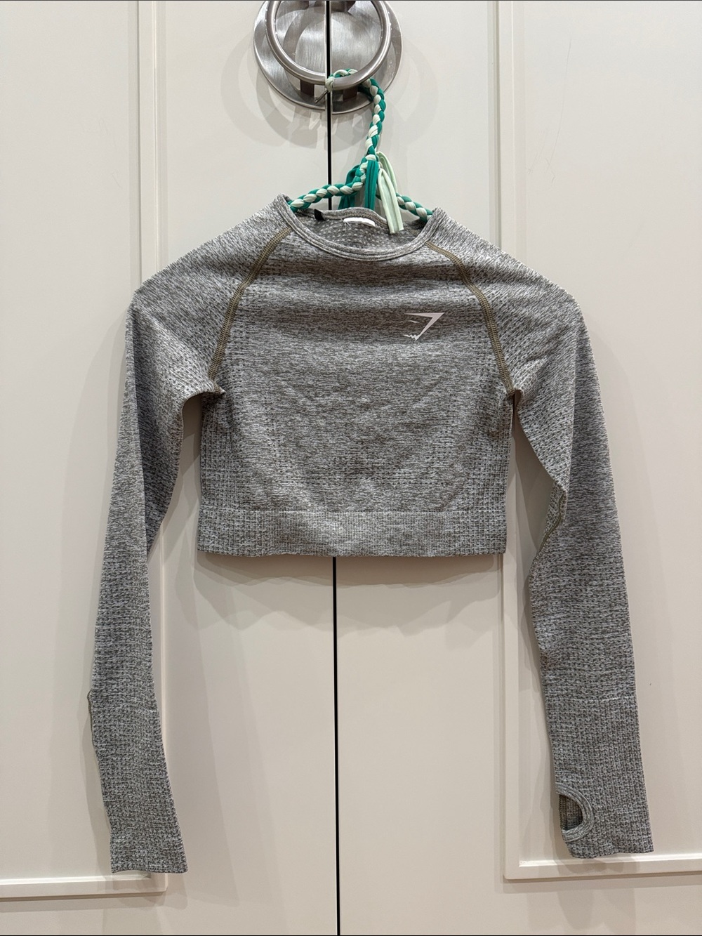 Gymshark crop top long sleeve